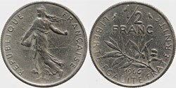 F-198 - Roty - 1/2 fr. - 1966