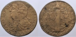 R-37 - Louis XVI - 2 sols - 1792, Paris