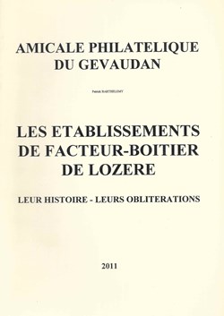2011 - Les établissements de facteur-boitier de Lozère.