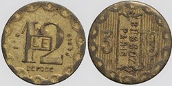 Jeton à consommer - 30 centimes