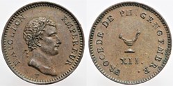 1804 - Premier Empire - Essai du quart de franc - AN XII