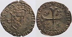 Dy 1341 - Louis XIII - Douzain - 1622, Montpellier