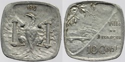 25 - Besançon - 10 centimes