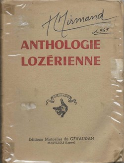 1948 - Anthologie Lozèrienne