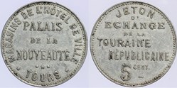 37 - Tours - 5 centimes