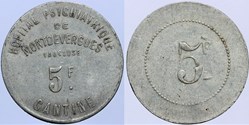 84 - Avignon - Montdevergues - 5 francs