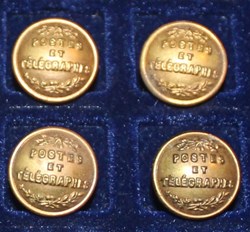 Boutons Postes et télégraphes