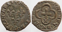 Dy 1005 - Henri II - Double tournois - 1552, Villefranche