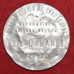 Miroir publicitaire, Elie Cabanel, Florac
