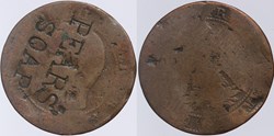 F-116 - Second Empire - 5 centimes - PEARS SOAP