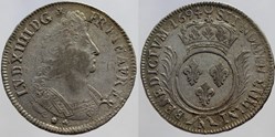 Dy 1520a - Louis XIV - Ecu - 1694, Montpellier
