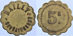54 - Longwy - Bailly - 5 centimes