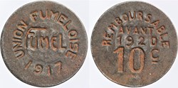 47 - Fumel- 10 centimes