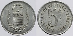 81 - Castres - 5 centimes