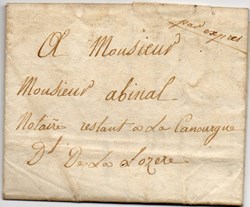 1816 - lettre du 23 août