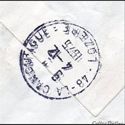 1975 - Type A9 sur adresse imcomplette