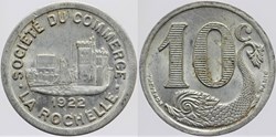 17 - La Rochelle - 10 centimes