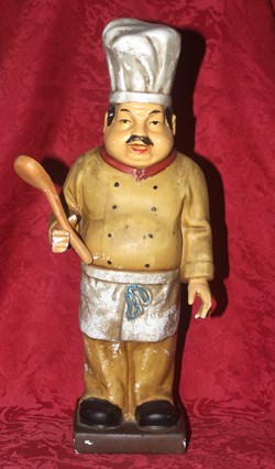 Barbotine de porcelaine peinte