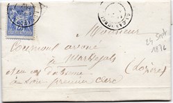 1876 - Cachet type 17