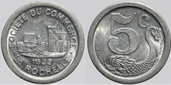 17 - La Rochelle - 5 centimes