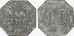 11 - Narbonne - 10 centimes