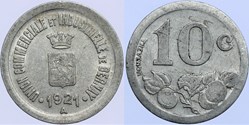 27 - Bernay - 10 centimes