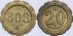 Jeton à consommer - 20 centimes