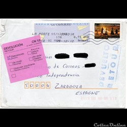 2012 - Vignette d'affranchissement