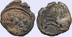 Arvernes - Drachme à l'anneau perlé
