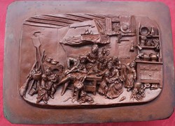 Plaque pour fontaine pétrifiante