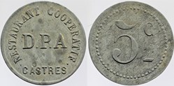 81 - Castres - 5 centimes