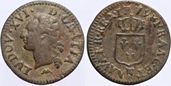 Dy 1716 - Louis XVI - Liard - 1779, Montpellier