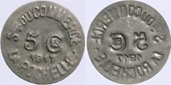 17 - La Rochelle - 5 centimes