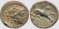 Massalia - Drachme légère au lion