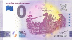 0 Euro souvenir - La Bête du Gévaudan