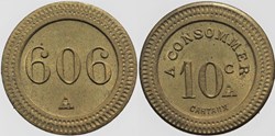 Jeton à consommer - 10 centimes