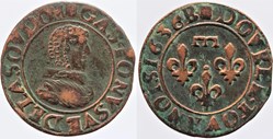 Dombes - Gaston - Double tournois - 1636