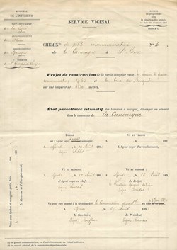1893 - Service vicinal