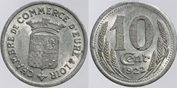 28 - Eure-et-Loir- 10 centimes