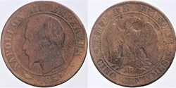 F-116 - Second Empire - 5 centimes - 1854 B