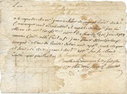 1790 - Assignation (?)