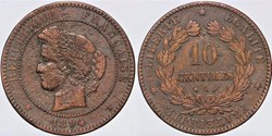 F-135 - Troisième République - Cérès - 10 c. - 1894 A