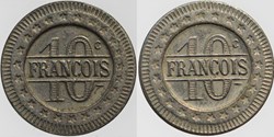 Jeton à consommer - 10 centimes