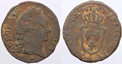Dy 1696 - Louis XV - Sol d'Aix - 1767