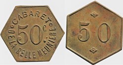 75 - Paris - Cabaret - 50 centimes