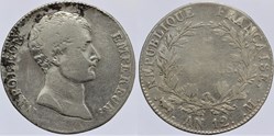 F-302 - Premier Empire - 5 francs, 1812 M
