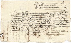 1772 - Consignation d'amende de procédure.