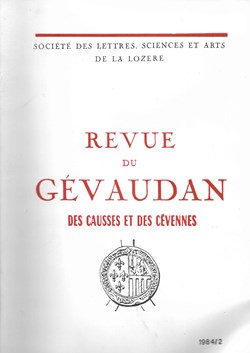 1984 - Revue du Gévaudan des Causses et des Cévennes