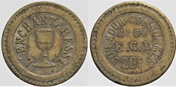 Jeton à consommer - 20 centimes