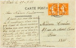 1922 - Cachets type B4